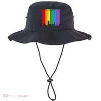 Rhode Island Skyline Lgbt Pride Bucket Hat thumb 0