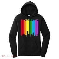 Rhode Island Skyline Lgbt Pride Women's Hoodie thumb 0