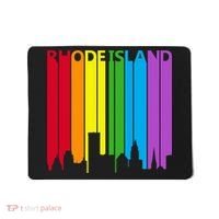 Rhode Island Skyline Lgbt Pride Mousepad thumb 0