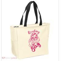 Reading Is Sexy, Funny Reading Is Sexy Tv Show Tote Bag thumb 2