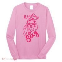 Reading Is Sexy, Funny Reading Is Sexy Tv Show Long Sleeve Shirt thumb 0