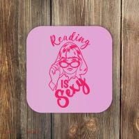 Reading Is Sexy, Funny Reading Is Sexy Tv Show Coaster thumb 0