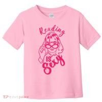 Reading Is Sexy, Funny Reading Is Sexy Tv Show Toddler T-Shirt thumb 0