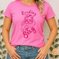 Reading Is Sexy, Funny Reading Is Sexy Tv Show Women's T-Shirt thumb 2