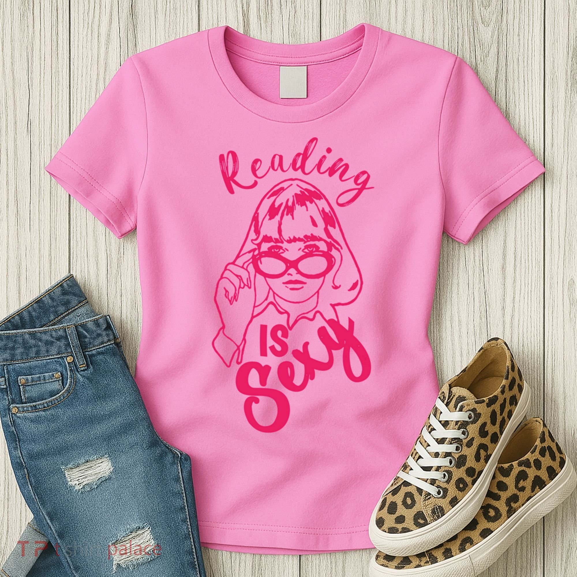 Reading Is Sexy, Funny Reading Is Sexy Tv Show Women's T-Shirt