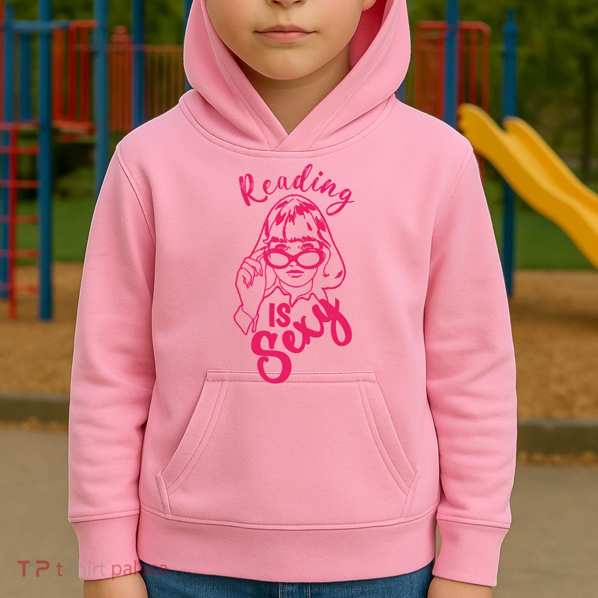 Reading Is Sexy, Funny Reading Is Sexy Tv Show Kids Hoodie