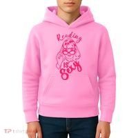 Reading Is Sexy, Funny Reading Is Sexy Tv Show Kids Hoodie thumb 4