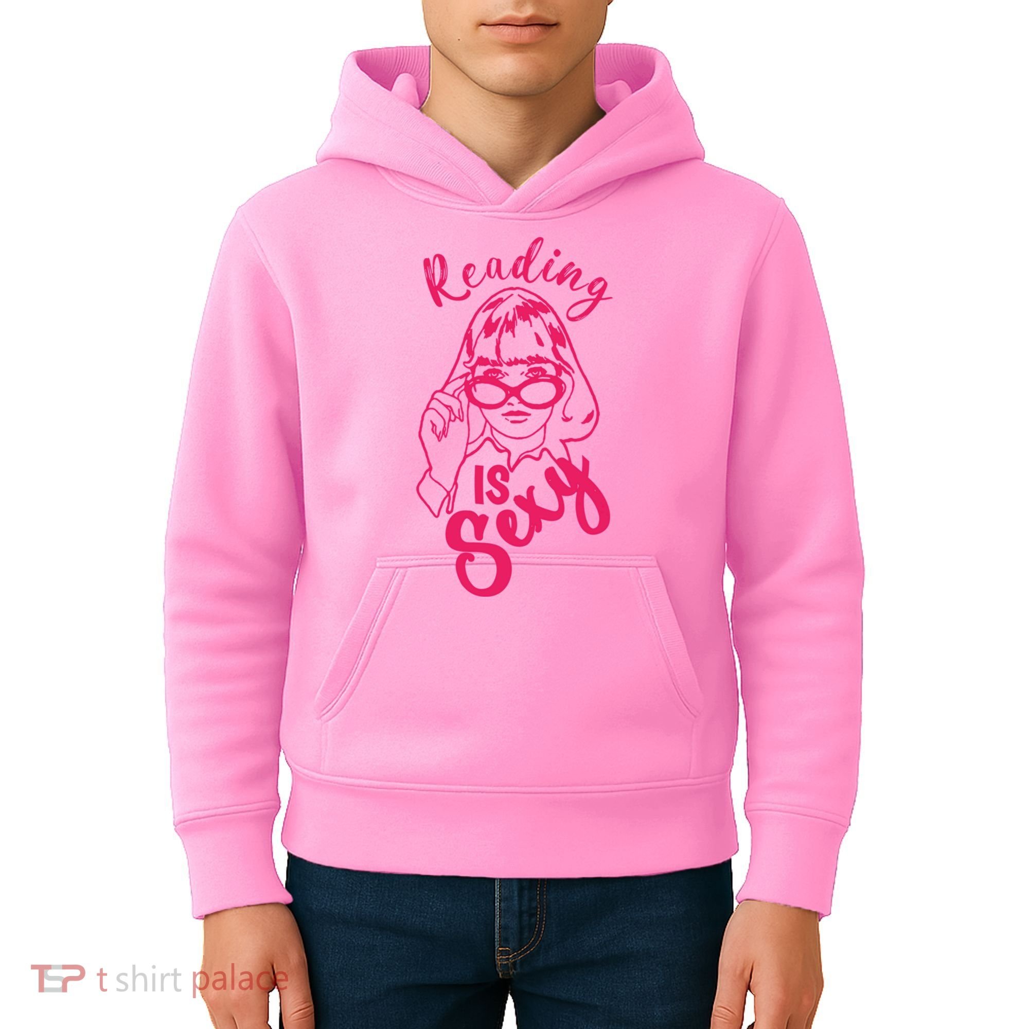 Reading Is Sexy, Funny Reading Is Sexy Tv Show Kids Hoodie
