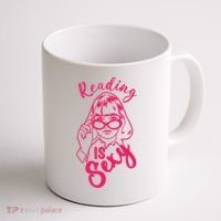 Reading Is Sexy, Funny Reading Is Sexy Tv Show Coffee Mug thumb 1