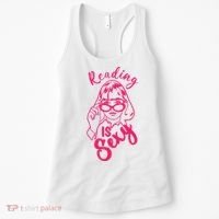 Reading Is Sexy, Funny Reading Is Sexy Tv Show Women's Tank Top thumb 0