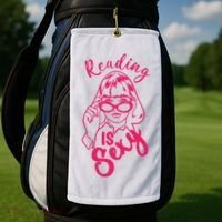Reading Is Sexy, Funny Reading Is Sexy Tv Show Golf Towel thumb 2