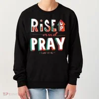 Rise And Pray Luke 22:16 Women's Sweatshirt thumb 0