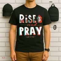 Rise And Pray Luke 22:16 T-Shirt thumb 6