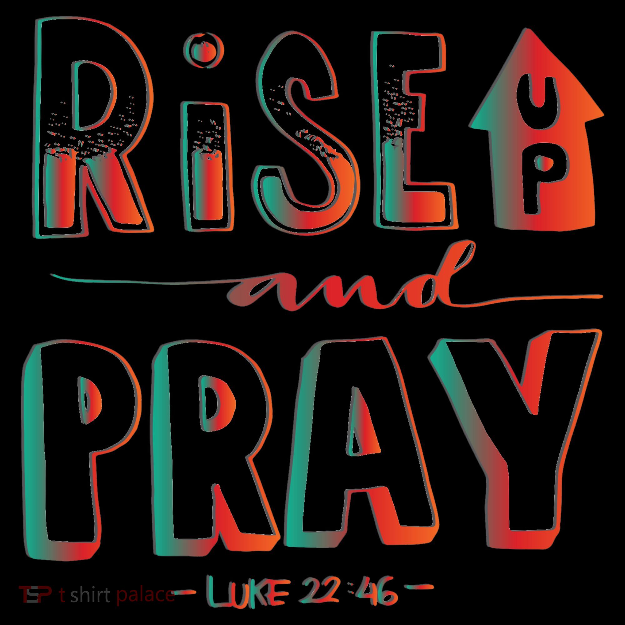 Rise And Pray Luke 22:16 Coffee Mug