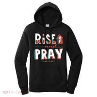 Rise And Pray Luke 22:16 Women's Hoodie thumb 0