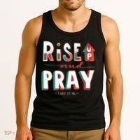 Rise And Pray Luke 22:16 Tank Top thumb 3