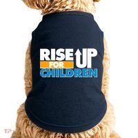 Rise Up For The Children Doggie Tank thumb 0