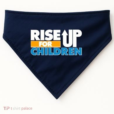 Rise Up For The Children USA-Made Doggie Bandana