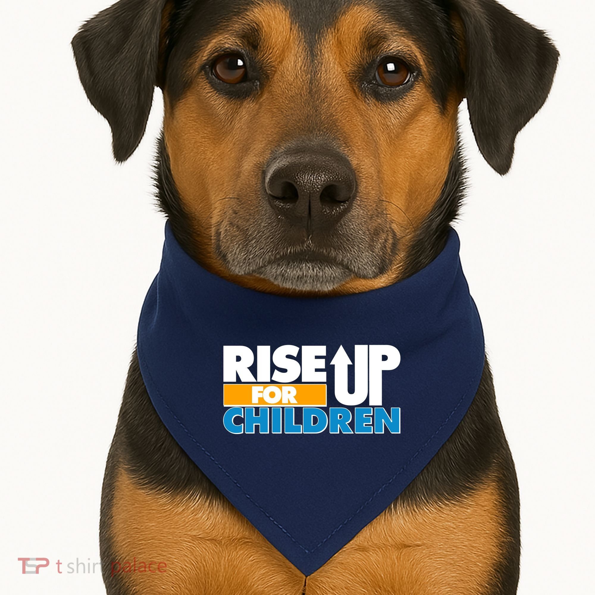 Rise Up For The Children USA-Made Doggie Bandana