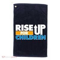 Rise Up For The Children Golf Towel thumb 0