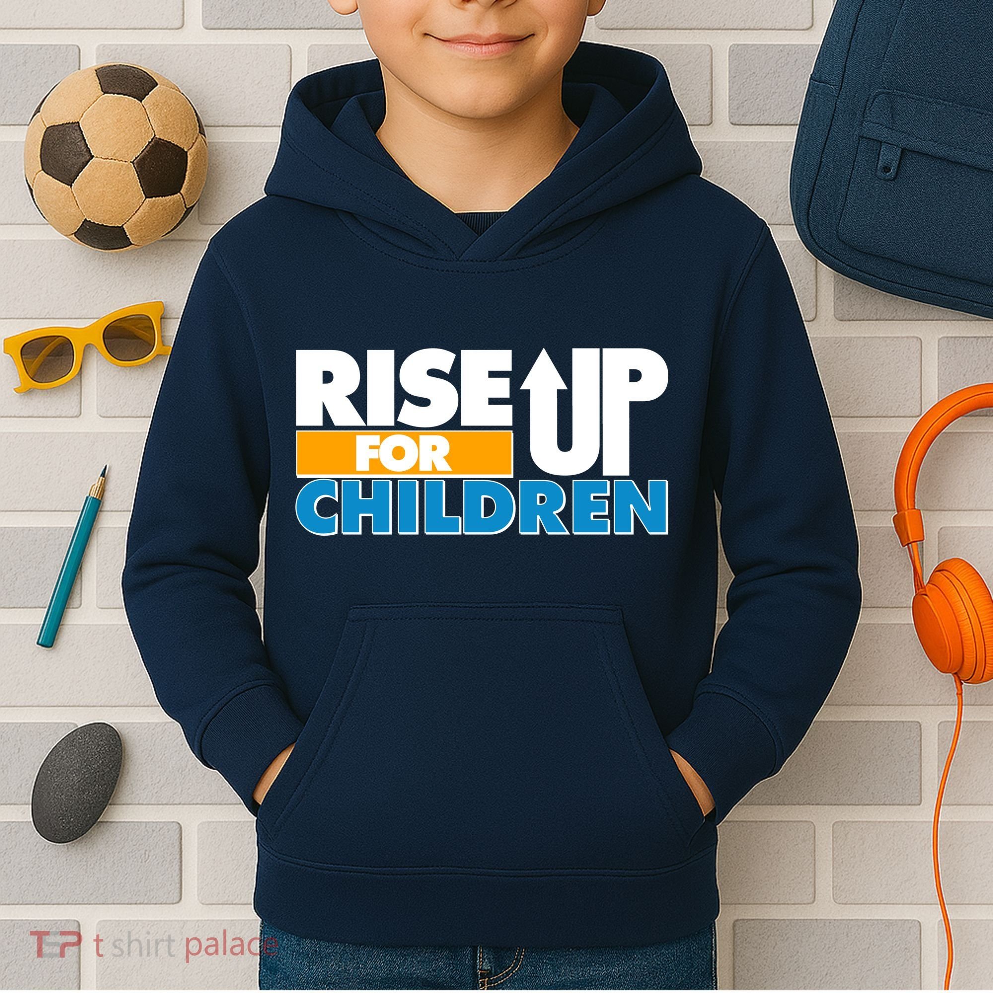 Rise Up For The Children Kids Hoodie
