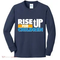 Rise Up For The Children Kids Long Sleeve Shirt thumb 0