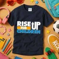 Rise Up For The Children Kids T-Shirt thumb 3