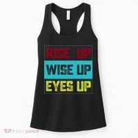 Rise Up Wise Up Eyes Up Women's Tank Top thumb 0