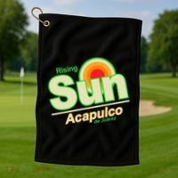 Rising Sun Acapulco Soda Golf Towel thumb 1