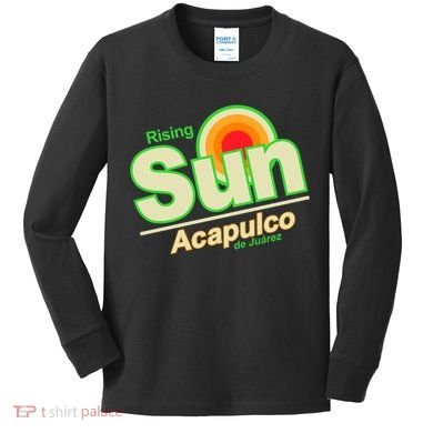 Rising Sun Acapulco Soda Kids Long Sleeve Shirt