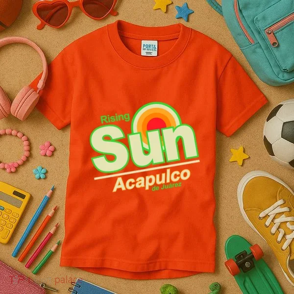 Rising Sun Acapulco Soda Kids T-Shirt