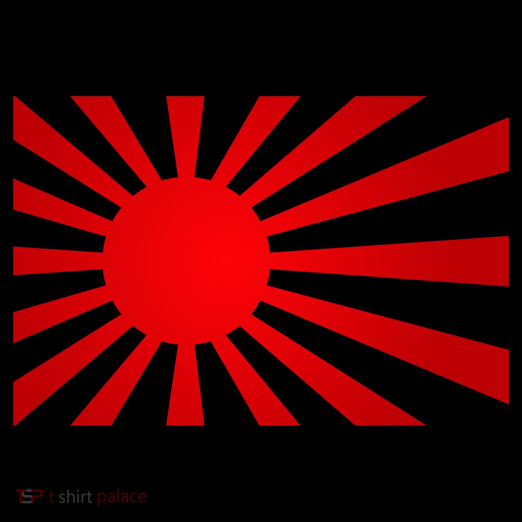 Rising Sun Flag Japan USA-Made Doggie Bandana