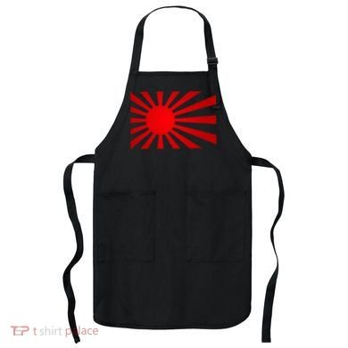 Rising Sun Flag Japan Apron