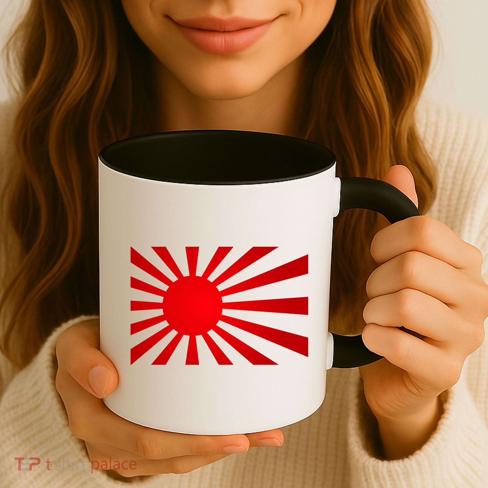 Rising Sun Flag Japan Coffee Mug
