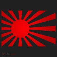 Rising Sun Flag Japan Golf Towel thumb 3