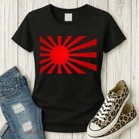 Rising Sun Flag Japan Women's T-Shirt thumb 3