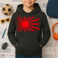 Rising Sun Flag Japan Kids Hoodie thumb 2