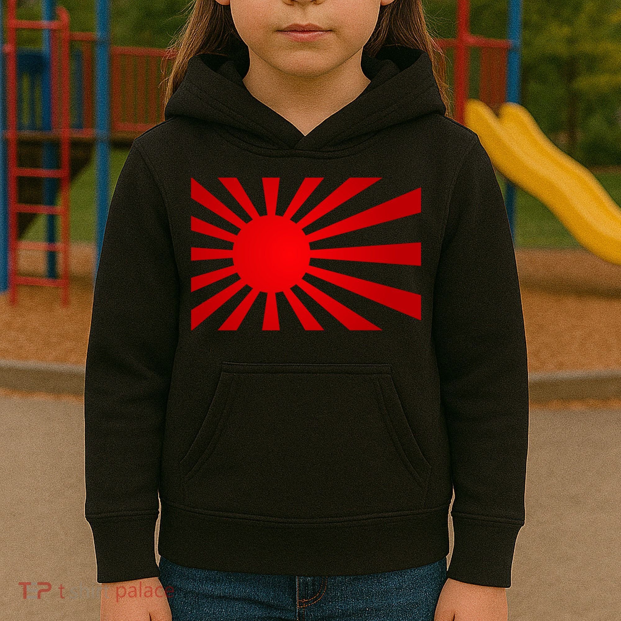 Rising Sun Flag Japan Kids Hoodie