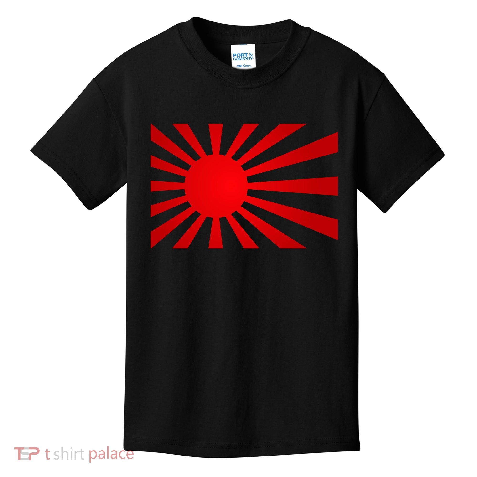 Rising Sun Flag Japan Kids T-Shirt