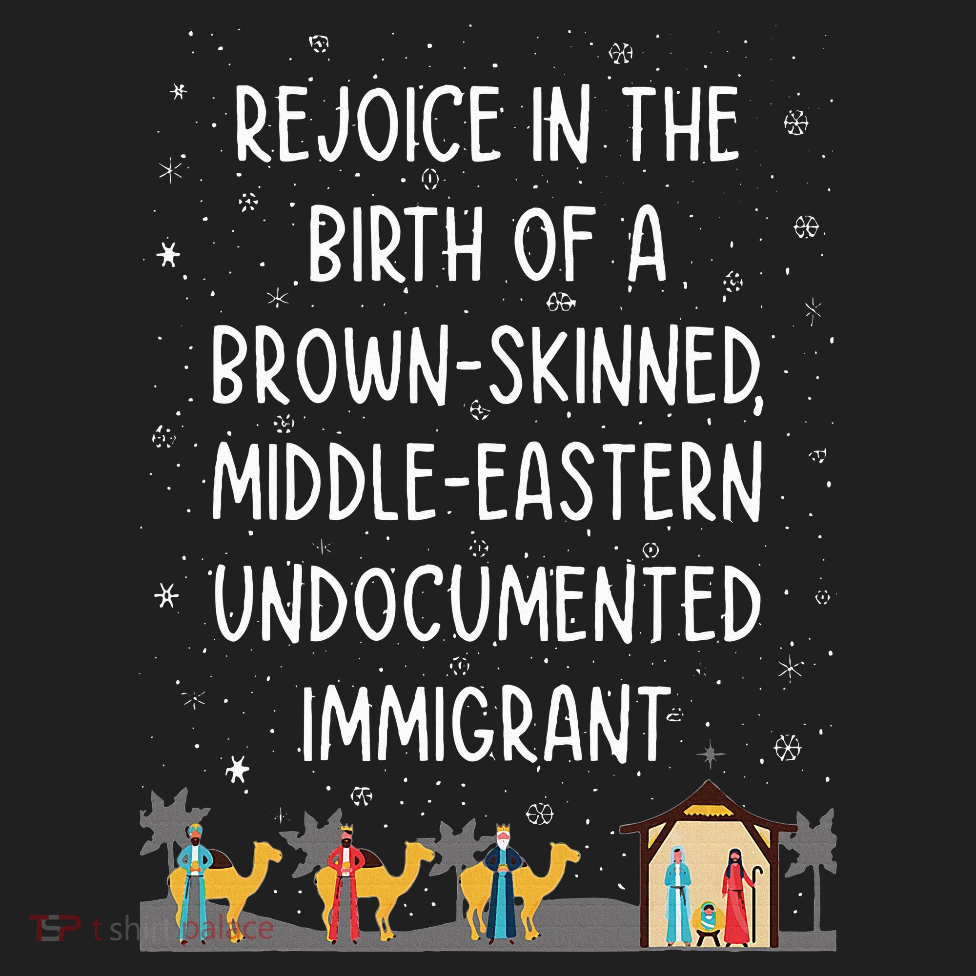 Rejoice In The Birth Of A Brown Skinned Middle Eastern Xmas  Hat