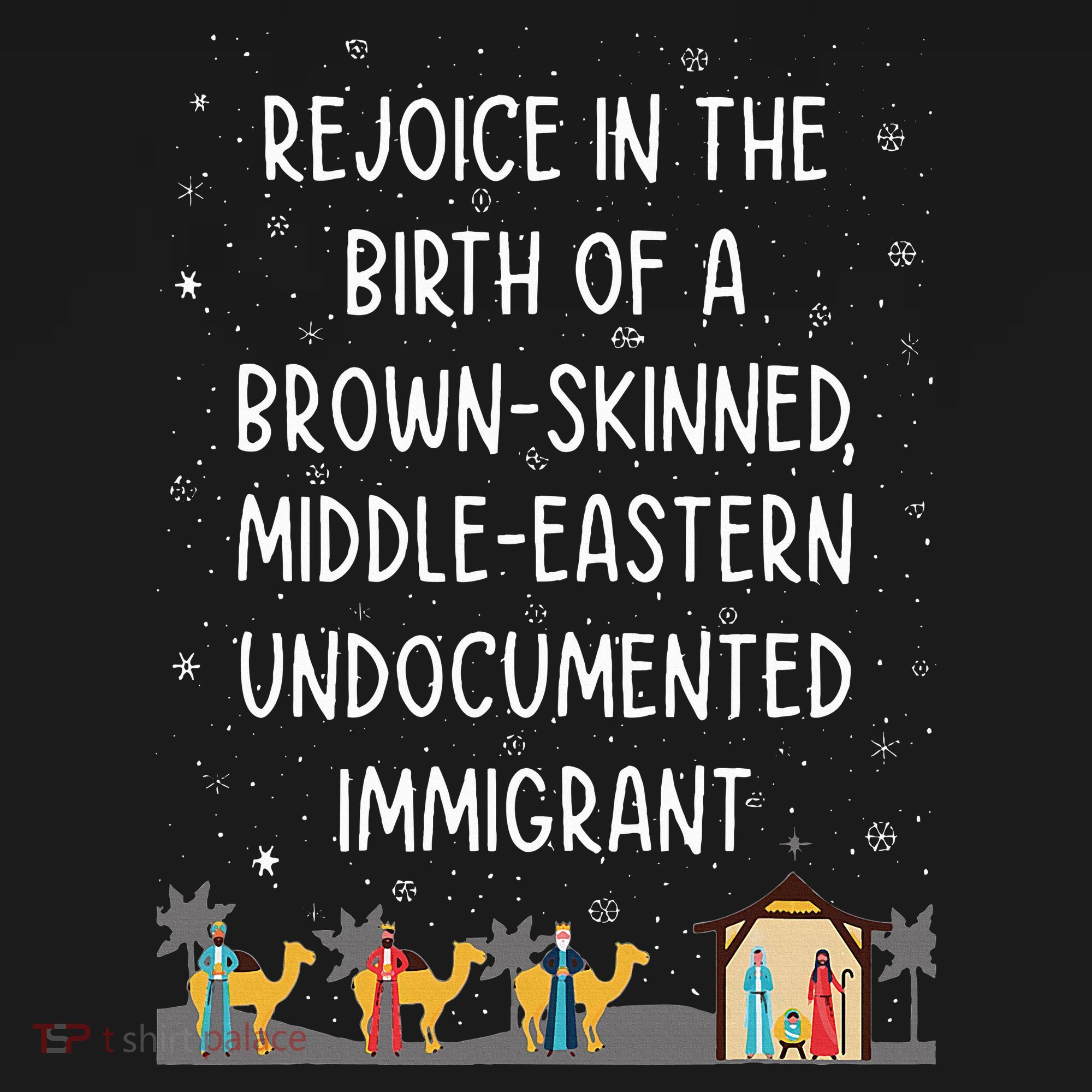 Rejoice In The Birth Of A Brown Skinned Middle Eastern Xmas  Visor