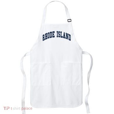 Rhode Island Throwback Design Classic Apron