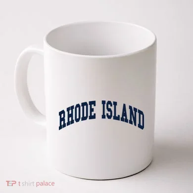 Rhode Island Throwback Design Classic Coffee Mug