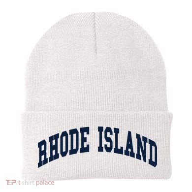 Rhode Island Throwback Design Classic Beanie