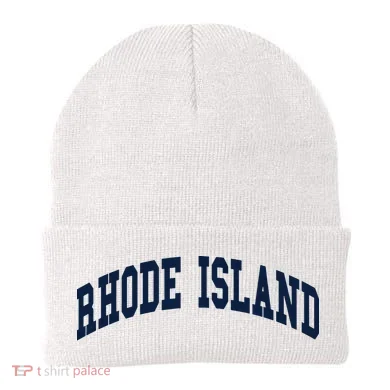 Rhode Island Throwback Design Classic Beanie