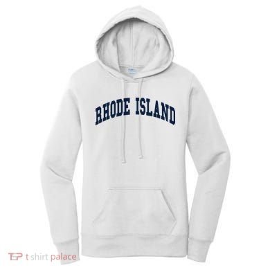 Rhode Island Throwback Design Classic Women's Hoodie