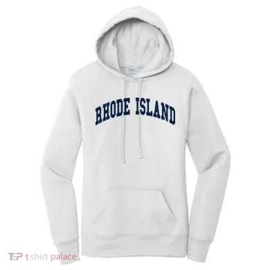 Rhode Island Throwback Design Classic Women's Hoodie