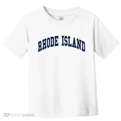 Rhode Island Throwback Design Classic Toddler T-Shirt