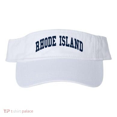 Rhode Island Throwback Design Classic Visor