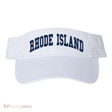 Rhode Island Throwback Design Classic Visor